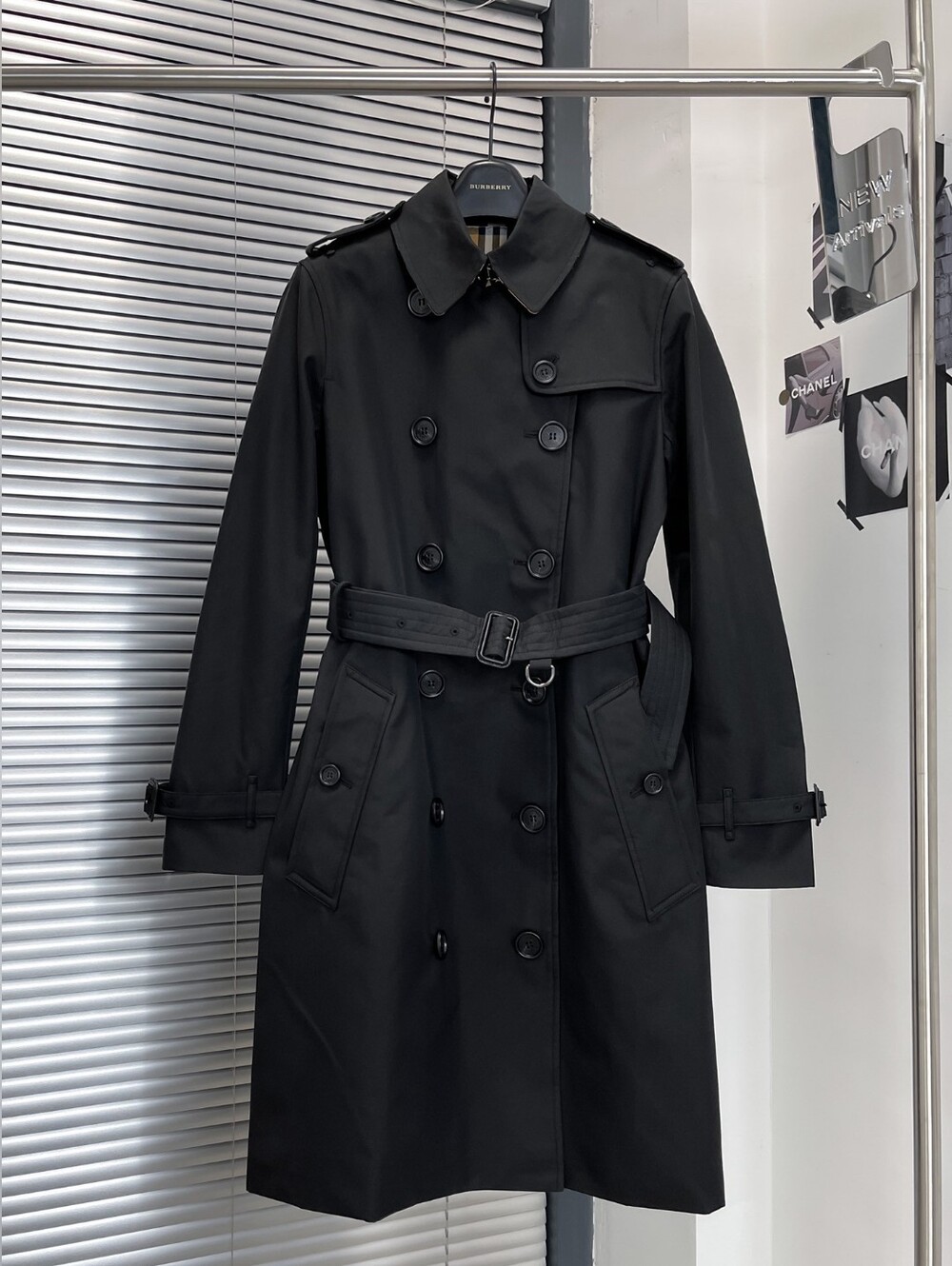 Burberry Classic Black Trench Coat